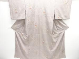 枝垂れ桜模様小紋着物